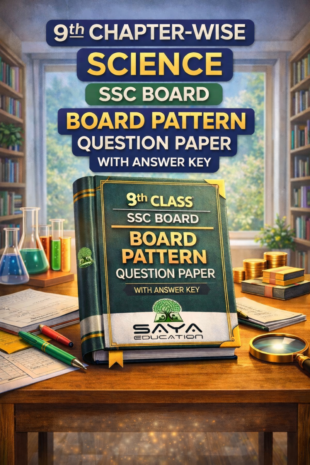 9TH SCIENCE CLASS BOARD PATTERN QUESTION PAPER WITH ANSWER KEY