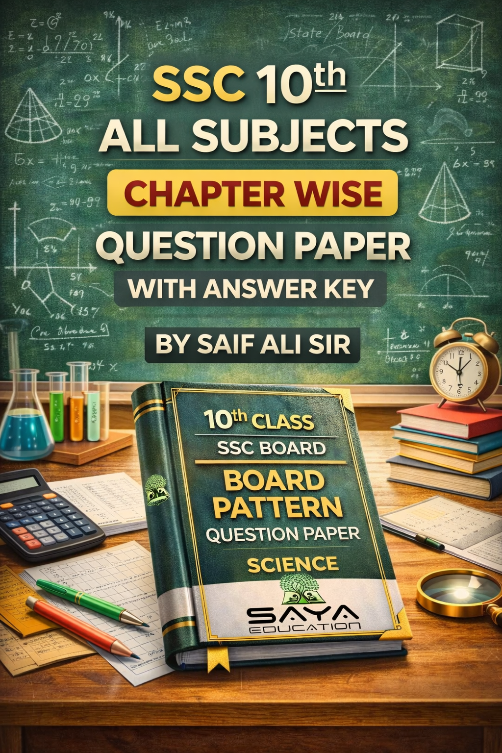SSC 10TH ALL SUBJECTS CHAPTER WISE QUESTION PAPPER WITH ANSWER KEY